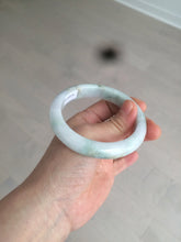 Load image into Gallery viewer, 57mm Certified Type A 100% Natural yellow/purple/green(FU LU SHOU) Jadeite Jade bangle AC86-0748
