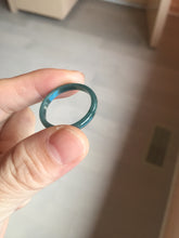 Load image into Gallery viewer, 100% natural type A green/blue/purple Guatemala jadeite jade band ring group PD9
