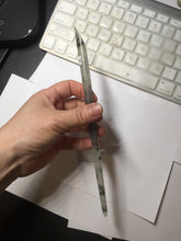 Load image into Gallery viewer, 20.5cm 100% Natural black and white ink painting(水墨画) Xiu Jade (Serpentine) Hairpin AW56

