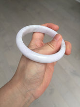 Load image into Gallery viewer, 58.5mm Certified Type A 100% Natural green/purple/white Jadeite Jade bangle BM88-4502
