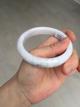 Load image into Gallery viewer, 58.5mm Certified Type A 100% Natural green/purple/white Jadeite Jade bangle BM88-4502
