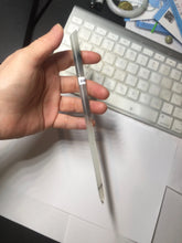 Load image into Gallery viewer, 20.5cm 100% Natural black and white ink painting(水墨画) Xiu Jade (Serpentine) Hairpin AW57
