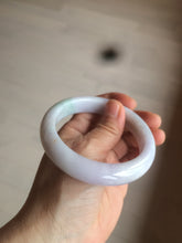 Load image into Gallery viewer, 57.2mm certified type A 100% Natural purple/green/yellow(FU LU Shou) Jadeite Jade bangle AS69-4007
