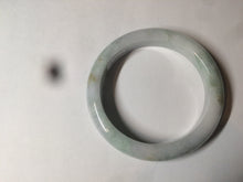 Load image into Gallery viewer, 57mm Certified Type A 100% Natural yellow/purple/green(FU LU SHOU) Jadeite Jade bangle AC86-0748
