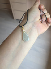 Load image into Gallery viewer, 100% Natural super icy watery sunflower seeds jadeite Jade beads pendant/earring suplies PC120 (Add on item. No sale individually)
