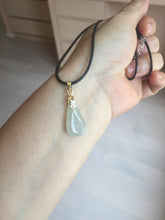 Load image into Gallery viewer, 100% Natural super icy watery sunflower seeds jadeite Jade beads pendant/earring suplies PC120 (Add on item. No sale individually)
