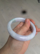 Load image into Gallery viewer, 57.2mm certified type A 100% Natural purple/green/yellow(FU LU Shou) Jadeite Jade bangle AS69-4007
