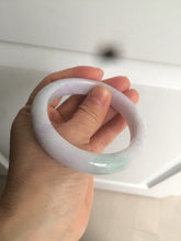 Load image into Gallery viewer, 57.2mm certified type A 100% Natural purple/green/yellow(FU LU Shou) Jadeite Jade bangle AS69-4007
