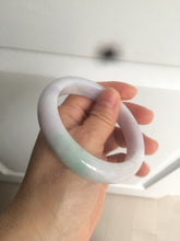 Load image into Gallery viewer, 57.2mm certified type A 100% Natural purple/green/yellow(FU LU Shou) Jadeite Jade bangle AS69-4007
