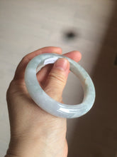 Load image into Gallery viewer, 54.4mm Certified Type A 100% Natural green/white/purple Jadeite Jade bangle AX43-7720
