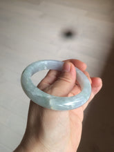 Load image into Gallery viewer, 54.4mm Certified Type A 100% Natural green/white/purple Jadeite Jade bangle AX43-7720
