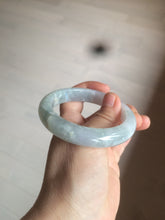 Load image into Gallery viewer, 54.4mm Certified Type A 100% Natural green/white/purple Jadeite Jade bangle AX43-7720
