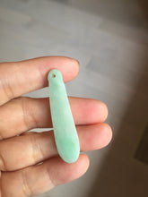 Load image into Gallery viewer, Type A 100% Natural sunny green white Three Peas in a Pod(连中三元) Four Seasons Fortune Beans(四季发财豆) jadeite PD2
