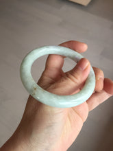 Load image into Gallery viewer, 53.9mm 100% natural Type A green/purple/yellow(FU LU SHOU) chubby jadeite jade bangle BK74-5806
