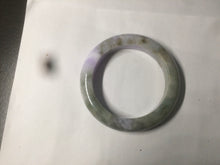 Load image into Gallery viewer, 56.4mm Certified 100% natural Type A green/white/purple/brown jadeite jade bangle AX94-5196
