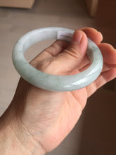 Load image into Gallery viewer, 56mm certified 100% natural Type A icy light green jadeite jade bangle PE8-0310
