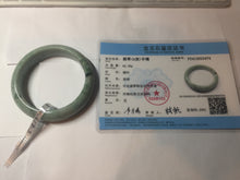Load image into Gallery viewer, 56.3mm Certified Type A 100% Natural dark green/gray/black Jadeite Jade bangle PA6-3474 ($29.99 group)

