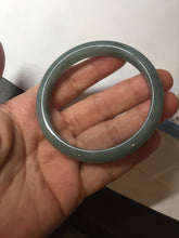 Load image into Gallery viewer, 54.2mm Certified Type A 100% Natural dark green/blue/gray/black Guatemala Jadeite jade bangle BM16-1449
