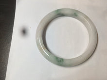 Load image into Gallery viewer, 59mm Certified 100% natural Type A sunny green/white jadeite jade bangle AX97-4353
