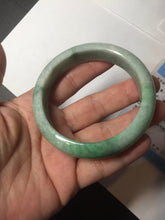 Load image into Gallery viewer, 55.8mm Certified 100% natural Type A sunny green jadeite jade bangle BM75-4431
