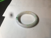 Load image into Gallery viewer, 50.5mm Certified Type A 100% Natural sunny green/purple/yellow(FU LU Shou) oval Jadeite Jade bangle AK53-1221
