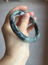 Load image into Gallery viewer, 62mm Certified Type A 100% Natural dark green red Jadeite bangle PD138-6234
