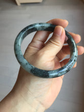 Load image into Gallery viewer, 62mm Certified Type A 100% Natural dark green red Jadeite bangle PD138-6234
