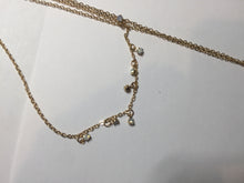 Load image into Gallery viewer, Double Layer Gold-Tone Y Necklace with 100% natural Type A sunny Green Jadeite Drop Necklace PH27
