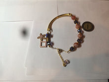 Load image into Gallery viewer, 100% Natural red agate + crystal bracelet SY21 add-on item.
