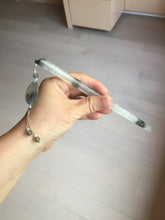 Load image into Gallery viewer, 18.5cm 100% Natural icy watery black/clear (水墨) Xiu Jade Serpentine hairpin AW26
