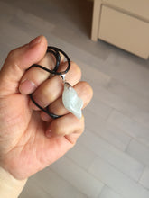Load image into Gallery viewer, 100% Natural type A clear/green/ purple/white jadeite jade 3D fish Pendant PH111 Add on item
