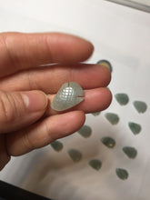 Load image into Gallery viewer, 100% Natural type A clear/light green jadeite jade 3D tropical fish Pendant group BF152
