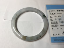 Load image into Gallery viewer, 57.7mm certified Type A 100% Natural green yellow brown white slim Jadeite Jade bangle BS89-6674
