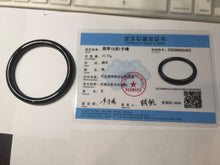 Load image into Gallery viewer, 51.5mm Certified Type A 100% Natural dark green/black/gray Guatemala slim round cut Jadeite bangle GL30-30-0452
