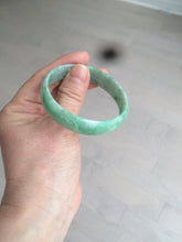 Load image into Gallery viewer, 52.5mm certified 100% natural Type A sunny green jadeite jade bangle BK5-3359
