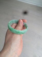 Load image into Gallery viewer, 52.5mm certified 100% natural Type A sunny green jadeite jade bangle BK5-3359
