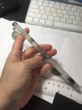 Load image into Gallery viewer, 18.5cm 100% Natural icy watery black/clear (水墨) Xiu Jade Serpentine hairpin AW26
