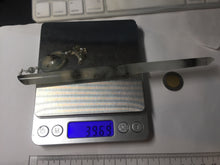 Load image into Gallery viewer, 18.5cm 100% Natural icy watery black/clear (水墨) Xiu Jade Serpentine hairpin AW26
