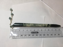 Load image into Gallery viewer, 13.5cm 100% Natural green blue black Xiu Jade Serpentine hairpin AW30
