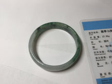 Load image into Gallery viewer, 52.5mm Certified 100% natural Type A light green/sunny green Whispers of the Spring Breeze jadeite jade bangle PA230-2380
