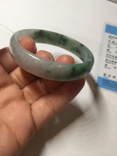 Load image into Gallery viewer, 52.5mm Certified 100% natural Type A light green/sunny green Whispers of the Spring Breeze jadeite jade bangle PA230-2380
