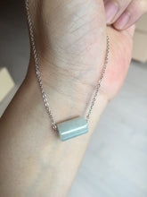 Load image into Gallery viewer, Type A 100% Natural white light green Jadeite Jade LuluTong (Every road is smooth) bead pendant group BP90 Add-on item
