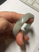 Load image into Gallery viewer, 50.5mm certified 100% natural Type A light green/gray/purple jadeite jade bangle PD201-2387
