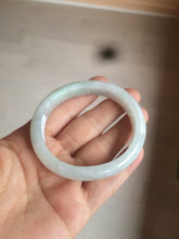 Load image into Gallery viewer, 52mm certified Type A 100% Natural icy light green oval Jadeite Jade bangle AZ45-5053
