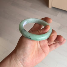 Load image into Gallery viewer, 54mm Certified Type A 100% Natural apple green dark green Jadeite Jade bangle BM23-0236
