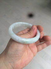 Load image into Gallery viewer, 52mm certified Type A 100% Natural icy light green oval Jadeite Jade bangle AZ45-5053
