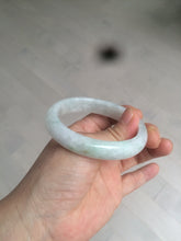 Load image into Gallery viewer, 52mm certified Type A 100% Natural icy light green oval Jadeite Jade bangle AZ45-5053
