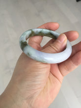Load image into Gallery viewer, 52mm certified natural 100% natural Type A dark green brown purple jadeite jade bangle E151-4139
