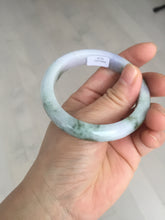 Load image into Gallery viewer, 52mm certified natural 100% natural Type A dark green brown purple jadeite jade bangle E151-4139
