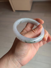 Load image into Gallery viewer, 57.6mm Certified Type A 100% Natural icy watery white purple black brown Jadeite Jade bangle BM21-7700
